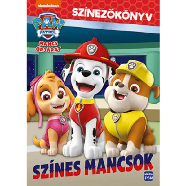 imagen de Móra: Patrulla Canina - Colores de patas Libro para Colorear 1