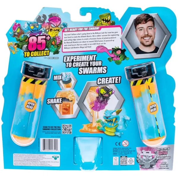 imagen de Mr. Beast: Lab Swarms Gran Laboratorio de Monstruos Set de 12 piezas 2ª serie 3