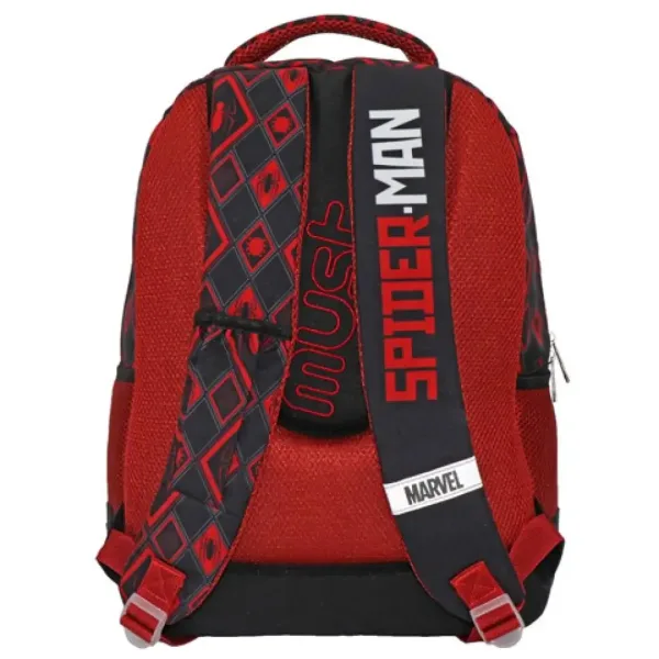 imagen de Must: Mochila ergonómica redondeada de Spider-Man, mochila 32x18x43cm 2