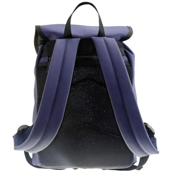 imagen de Must: Mochila escolar azul con hebilla, mochila 22x11x31cm 2
