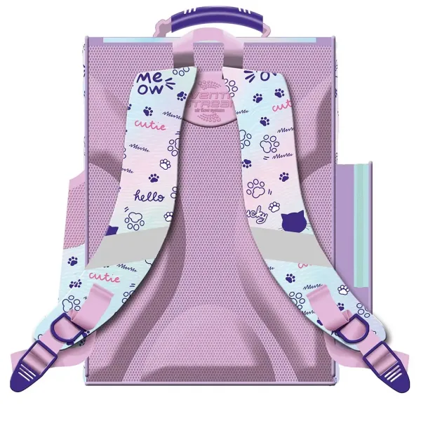 imagen de My Little Friend - Mochila ergonómica Pastel Kitty 35,5x27,5x16cm 2