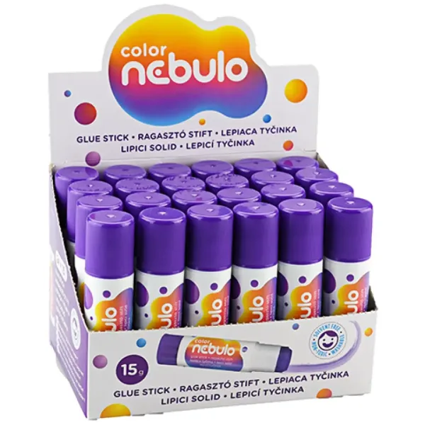 imagen de Nebulo: Barra de pegamento de cambio de color 15g 1ud 1