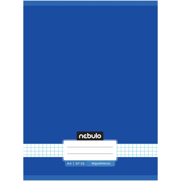 imagen de Nebulo: Cuaderno de cuadros color océano 87-32 A/4 1