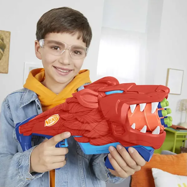 imagen de Nerf: Lionfury lanzador de dardos de espuma con 16 dardos - Hasbro 6