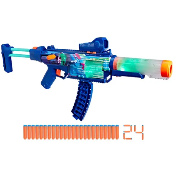 imagen de Nerf: Loadout Cyberlight Ghost lanzador de dardos de espuma – Hasbro 2