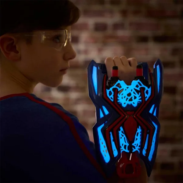 imagen de Nerf: Spider-Man Nueva día Web Strike Blaster lanzador de esponja – Hasbro 4