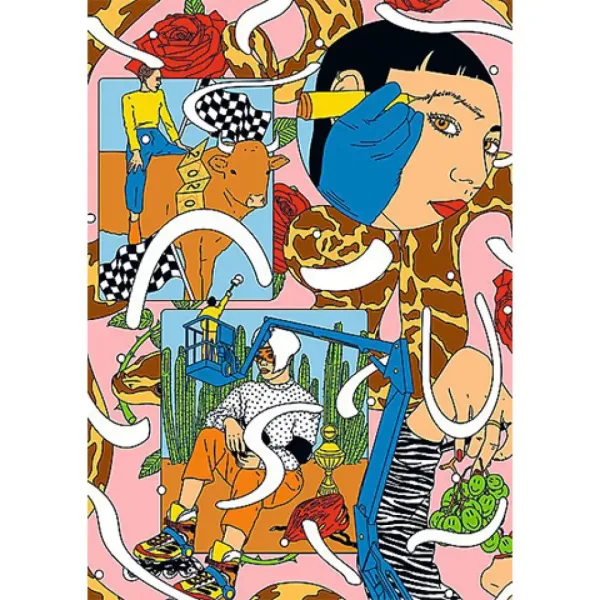 imagen de No pain, No painting puzzle de tacto suave de terciopelo de 500 piezas - Trefl 2