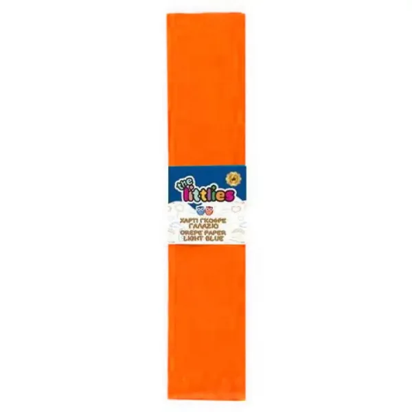 imagen de Papel crepé de color naranja 50 x 200 cm 1