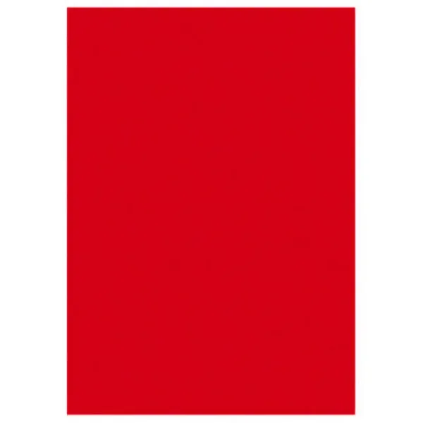 imagen de Papel decorativo metálico rojo 50x70cm 1