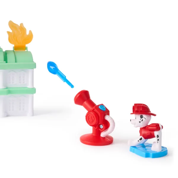 imagen de Paw Patrol: Fire Rescue set de juego de bomberos con figura de Marshall – Spin Master 5