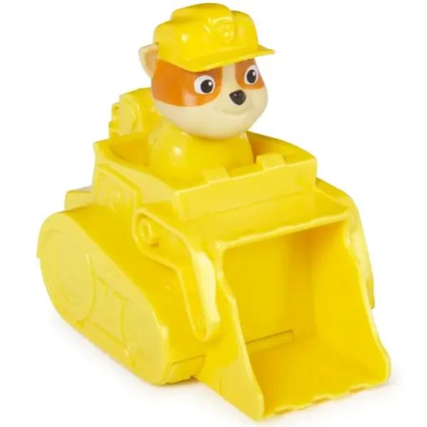 imagen de Paw Patrol: Rescue Racers Rubble con vehículo de trabajo - Spin Master 3