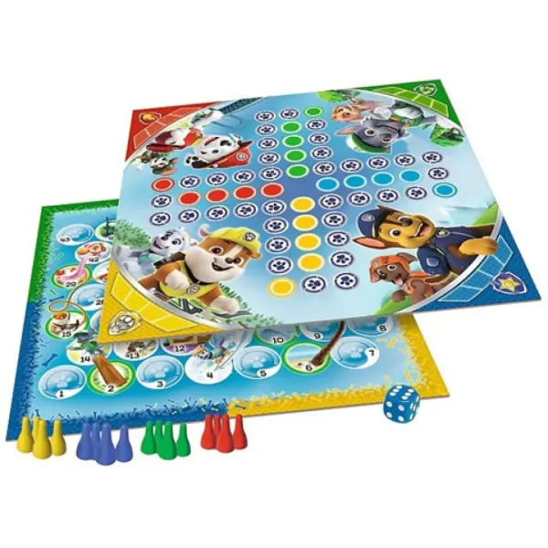 imagen de Paw Patrol 2 en 1 juego de mesa - Trefl 2