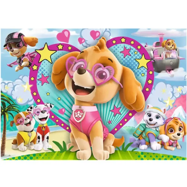 imagen de Paw Patrol: Brillante Skye puzzle de 100 piezas - Trefl 2
