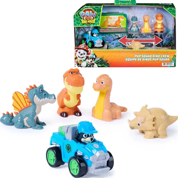 imagen de Paw Patrol Dino Movie - Equipo de dinosaurios Rexi juego de juguetes - Spin Master 2