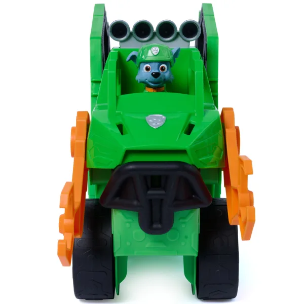 imagen de Paw Patrol La Película de Dinosaurios: Vehículo Inflable de Rocky Dino con Megasaurus – Spin Master 2