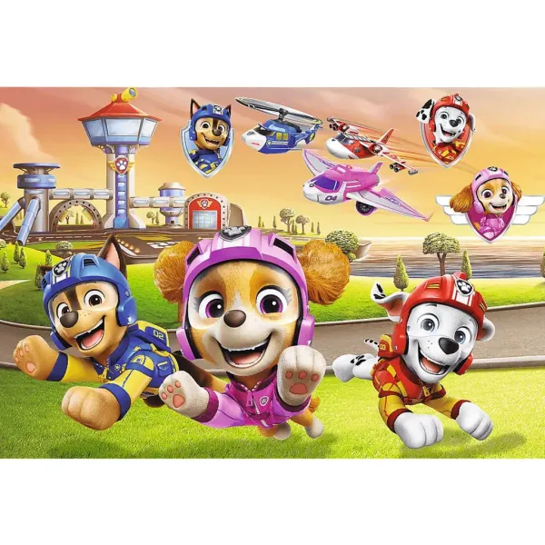 imagen de Paw Patrol: Perritos en acción rompecabezas de 160 piezas - Trefl 2