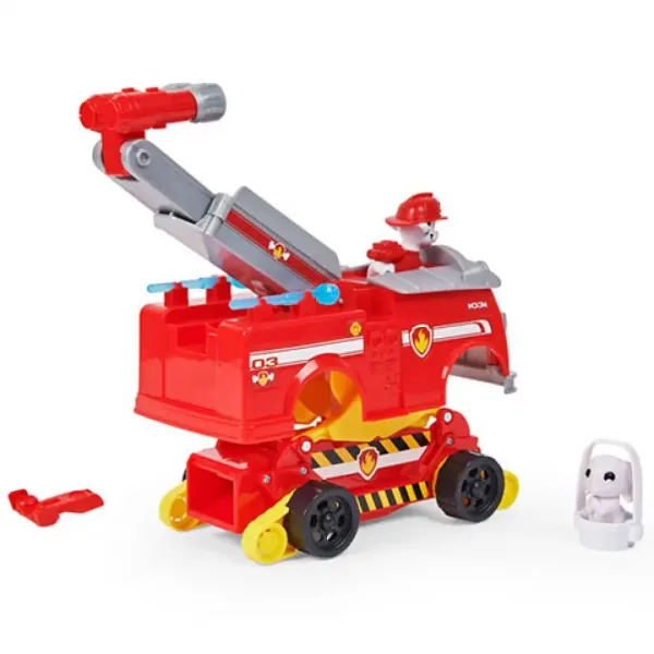 imagen de Paw Patrol: Rise and Rescue Marshall vehículo transformable con figura - Spin Master 3