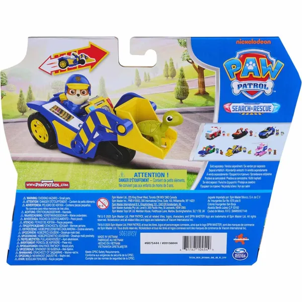 imagen de Paw Patrol: Vehículo de Rubble de Rescate y Búsqueda con figura - Spin Master 2