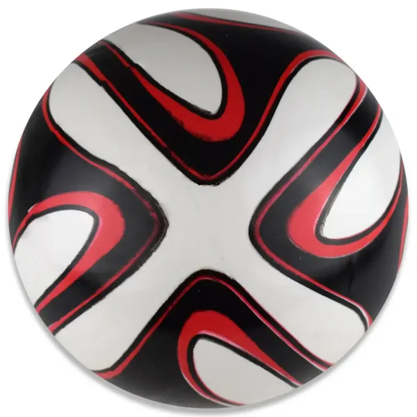 imagen de Pelota de goma con diseño colorido de 23cm 3