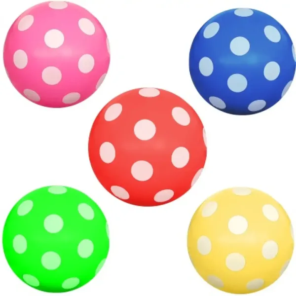 imagen de Pelota de lunares de 22 cm 3