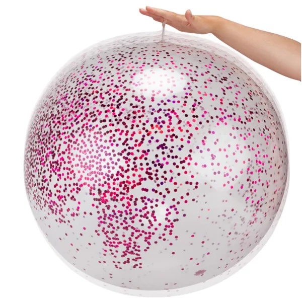 imagen de Pelota inflable brillante de 60 cm en varias versiones 2