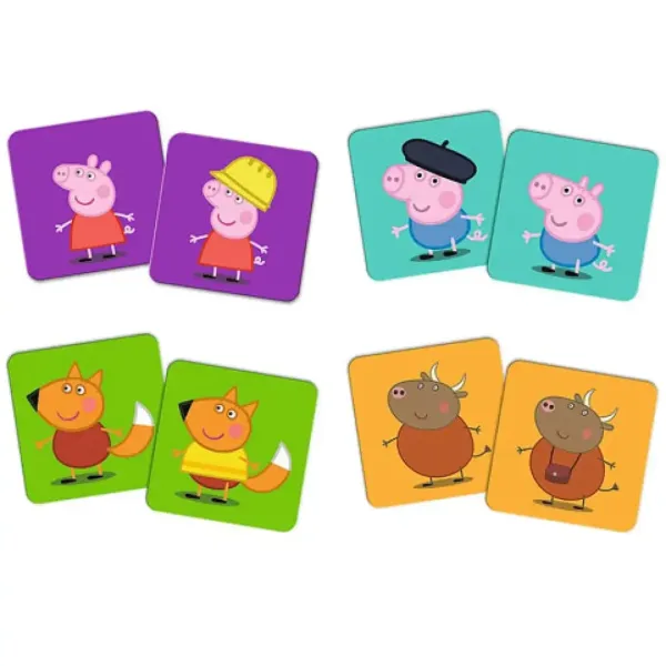 imagen de Peppa cerdita Classic & Plus juego de memoria 36 piezas - Trefl 2