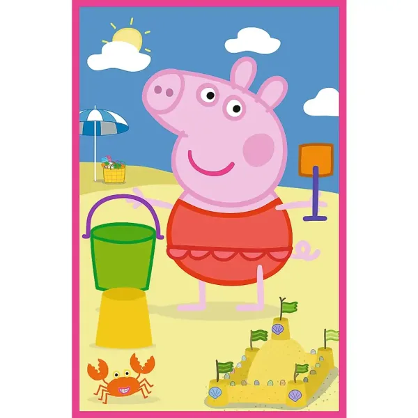 imagen de Peppa cerdita el poder de la amistad puzzle de 3x50 piezas - Trefl 4