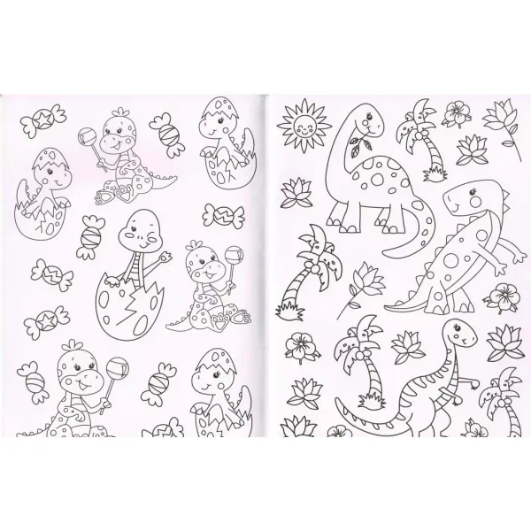 imagen de Pintura de diamantes - Dinosaurios 2