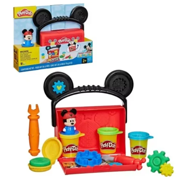 imagen de Play-Doh: Disney Jr. On-The-Go Mickey set de plastilina portátil - Hasbro 2