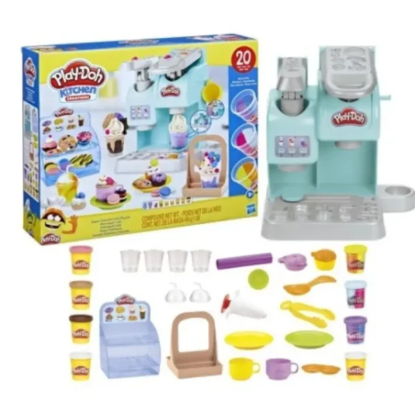 imagen de Play-Doh: Kitchen Creations Set de plastilina para hacer café - Hasbro 2