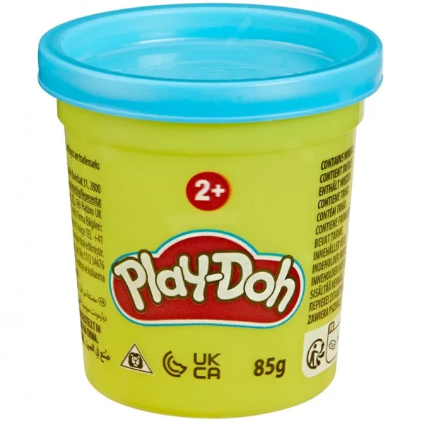 imagen de Play-Doh: Plastilina en tarro color azul 85gr - Hasbro 1