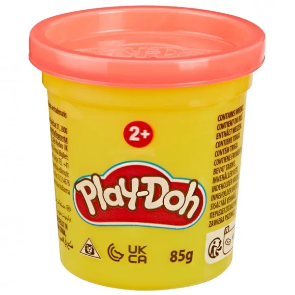 imagen de Play-Doh: Plastilina en tarro color melocotón 85gr - Hasbro 1