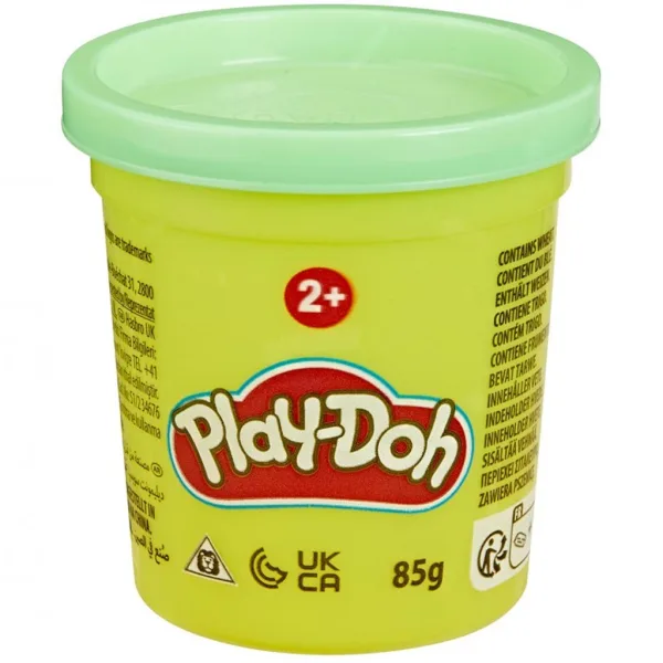 imagen de Play-Doh: Plastilina en tarro color verde 85gr - Hasbro 1