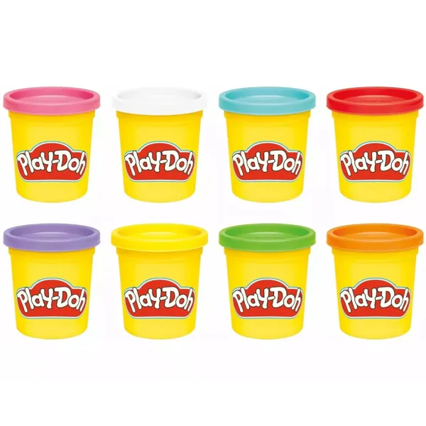imagen de Play-Doh: set de 8 botes de plastilina, 680 g - Hasbro 3