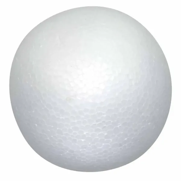 imagen de PlayBox: Bolas de poliestireno decorativas de 5 cm de diámetro, paquete de 25 unidades 1