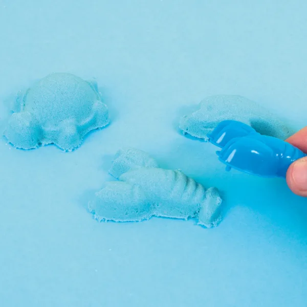 imagen de PlayBox: Cubo de plastilina azul de 1 kg 2