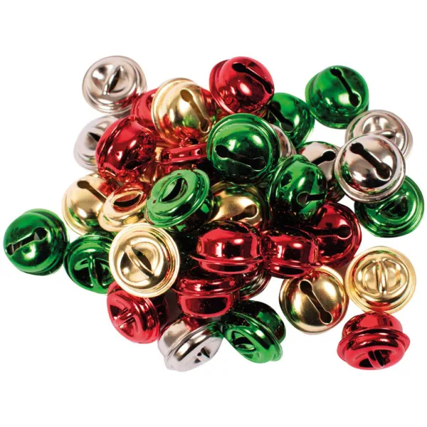 imagen de PlayBox: Juego de campanas decorativas de 15mm 40 unidades 1