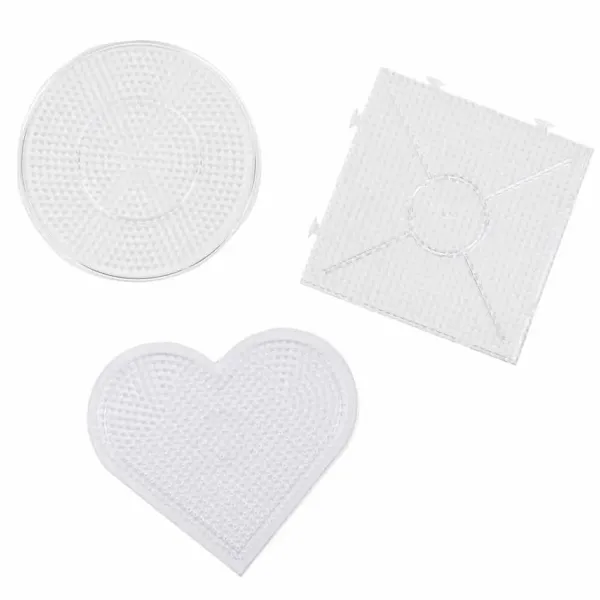 imagen de PlayBox: Paquete de 3 bases de perlas planchables de 5 mm de grosor 2