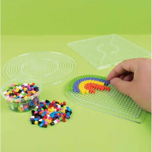 imagen de PlayBox: Paquete de 3 bases de perlas planchables de 5 mm de grosor 3