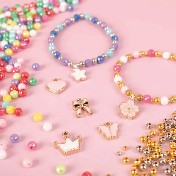 imagen de PlayBox: Set de cuentas para hacer pulseras con charms 500 piezas 4