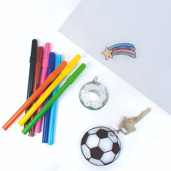imagen de PlayBox: Set de láminas encogibles transparentes de 10 unidades 20x30cm 2