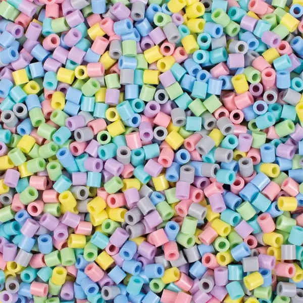 imagen de PlayBox: Set de perlas MIDI de color pastel de 5 mm para planchar en cubo de 10.000 unidades 2
