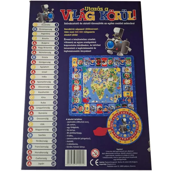imagen de Playland: Viaje alrededor del mundo 2 juego de mesa educativo 2