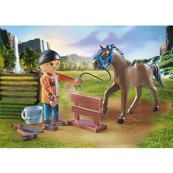 imagen de Playmobil: Herrero Ben & Achilles (71357) 4