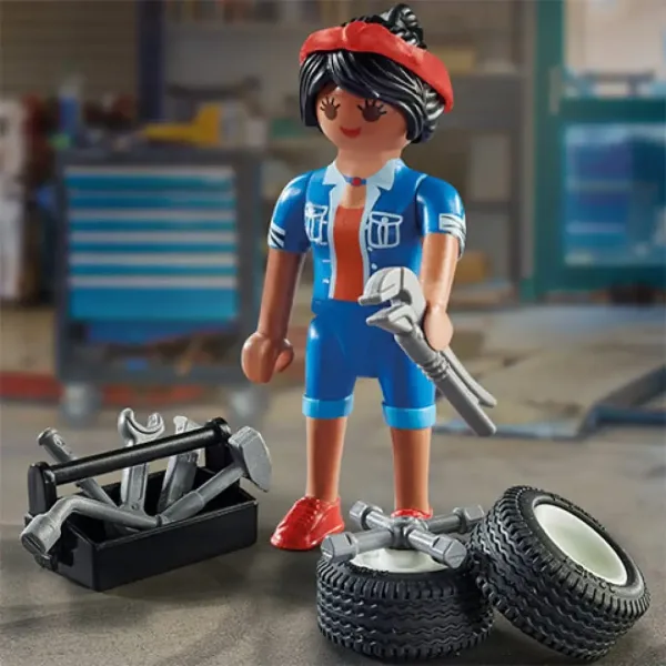 imagen de Playmobil: Special PLUS - Mecánico de automóviles (71164) 3