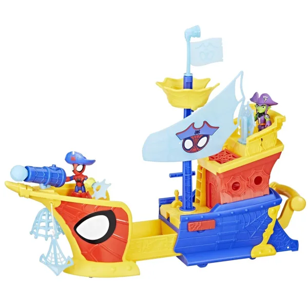 imagen de Póki y sus maravillosos amigos Waterwebs: El barco pirata de Póki juego de set - Hasbro 2