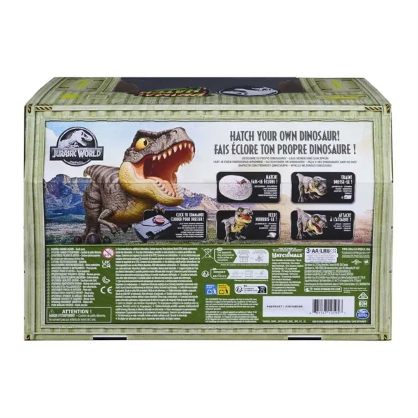 imagen de Primal Hatch Interactivo T-Rex dinosaurio en huevo 2.0 - Spin Master 5