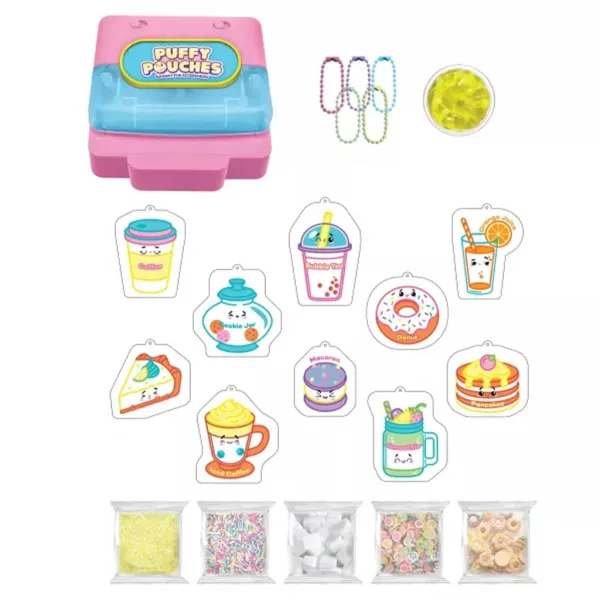 imagen de Puffy Pouches: Conjunto de diseño de encanto Pufi - cafetería 2