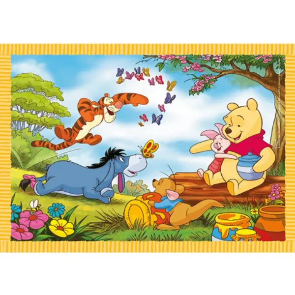 imagen de Puzzle 4 en 1 de Winnie the Pooh - Clementoni 2