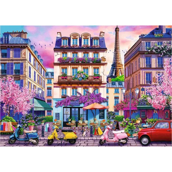 imagen de Puzzle de 4000 piezas de Primavera en París - Trefl 2
